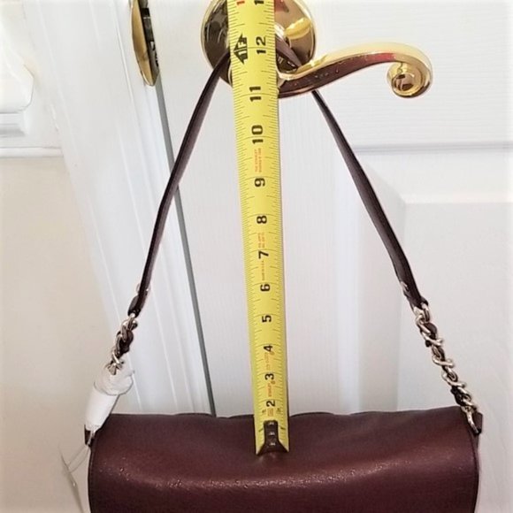 Kate Spade Gold Coast Eggplant Leather Handbag NWT
